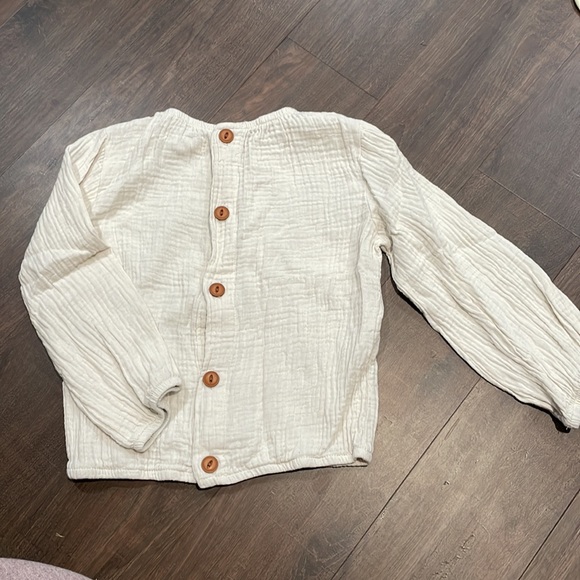 Little James Breezy Button Tops - Picture 3 of 4